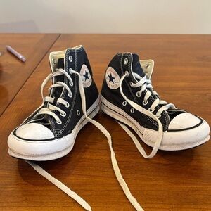 Converse Kids Black and White High-Tops